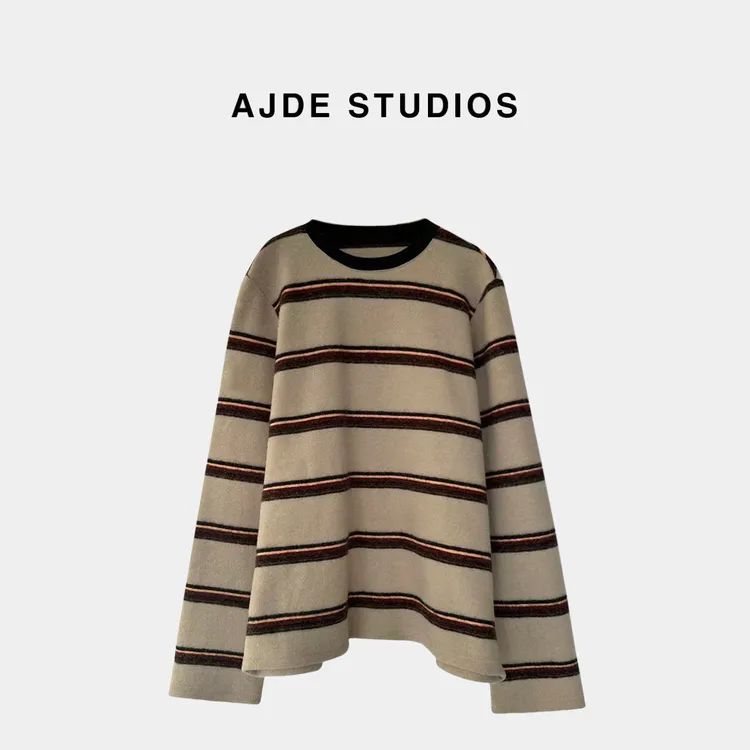 AJDE｜条纹定律长袖T01