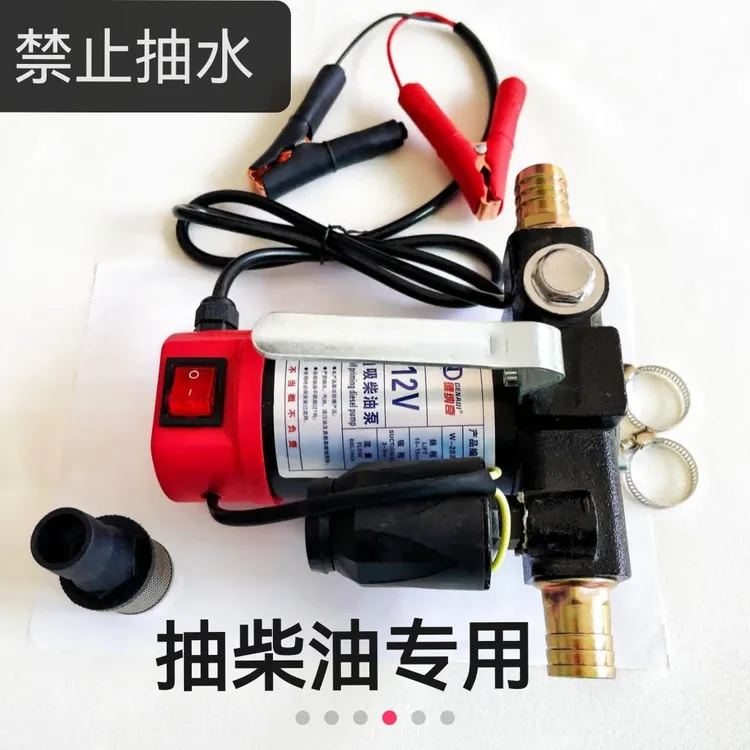（禁止抽水）抽油泵12v24v220v柴油泵小型抽油机自吸泵加油泵