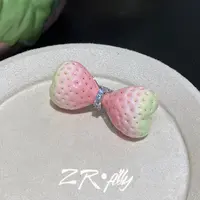 个性百搭草莓发夹6951
