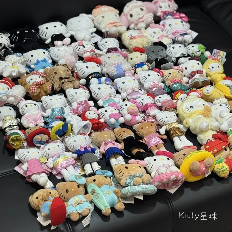 【001-050】直播编号拍此链接 kitty星球家可爱kt猫包挂玩偶钥匙扣