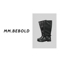  【妙姐精选】极影 编织绑带气质款长筒靴YX00052