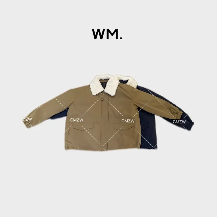 CMZW*柏林*小众极简高货羊毛领夹克鹅绒服JS-Y-25102302