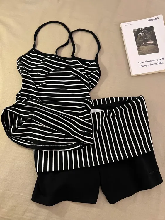 纯欲风甜美黑白条纹吊带睡衣女夏季最新款短裤套装修身显瘦家居服