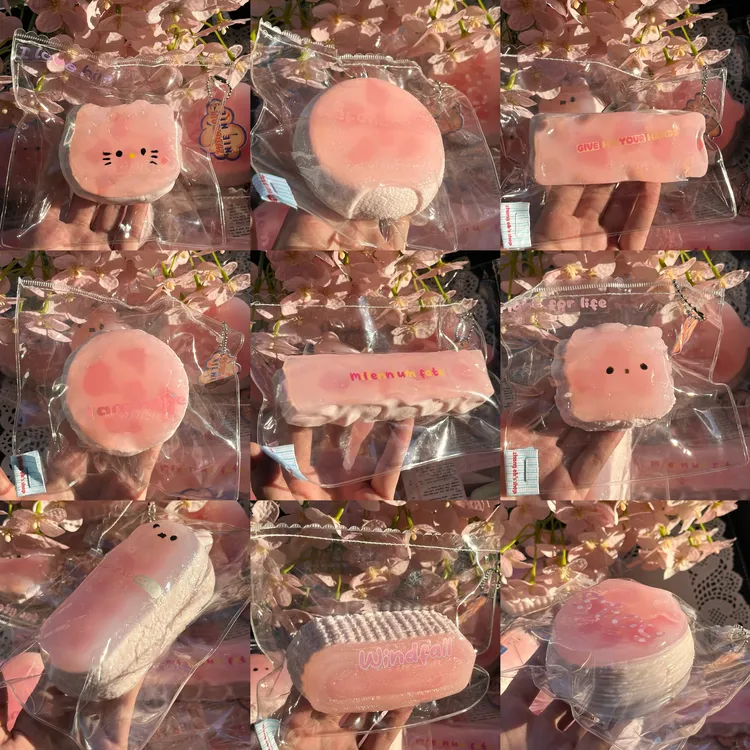 ZHANGOK捏捏 果冻蜜桃系列乳膏泥感解压神器食品级硅胶捏捏乐成品