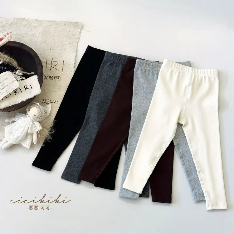 【无骨打底裤】儿童秋薄款磨毛保暖舒适百搭打底裤熙熙可可DDK2505