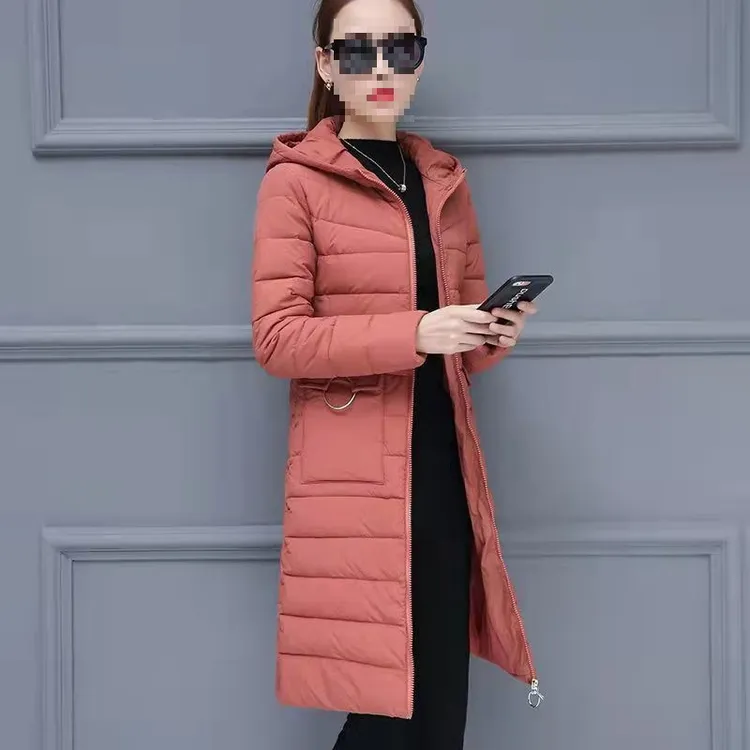 丝绵外套女冬棉服女新款棉衣女中长款韩版修身显瘦保暖棉袄女外套