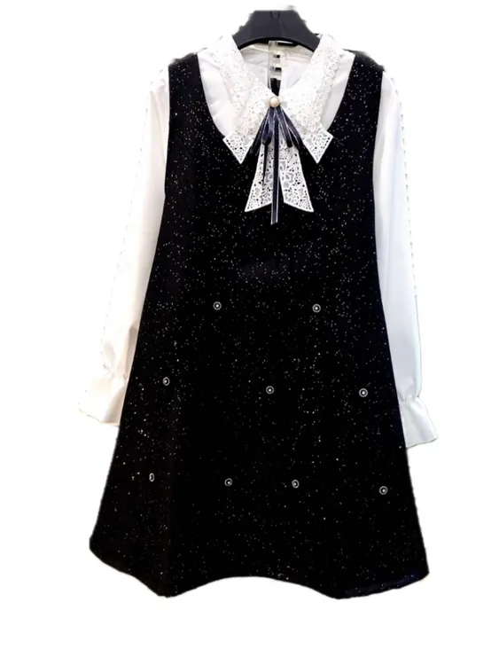 新款小众设计轻奢气质百搭时尚减龄套装裙