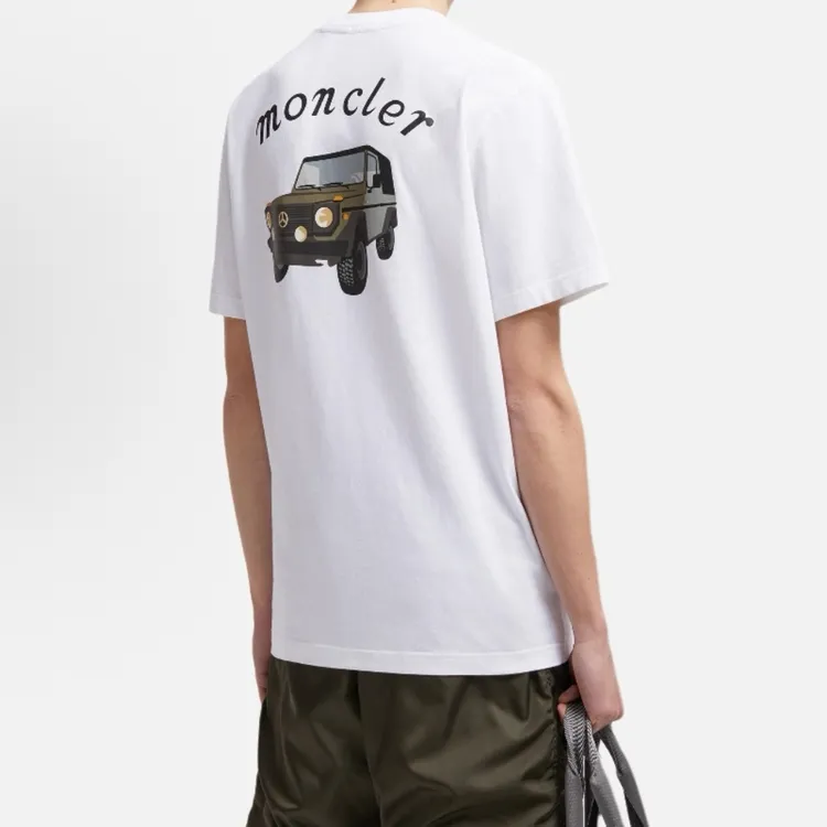 【敏姐专属】全新未使用 MONCLER 蒙口×奔驰×nigo联名款短袖T恤