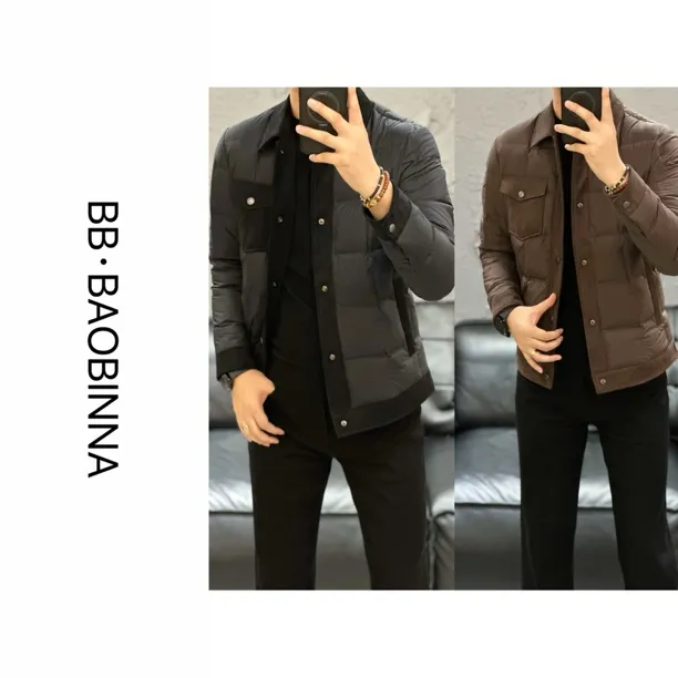 小野· 男装 | 鸭绒系列‘男士时尚百搭超轻款羽绒服21018