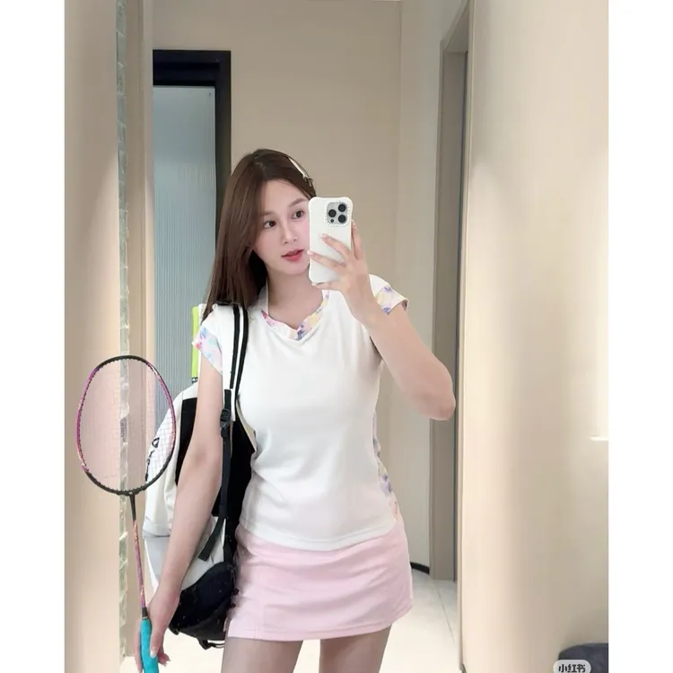 2026夏季女款羽毛球比赛服透气速干吸汗运动装女生时尚显瘦大赛服