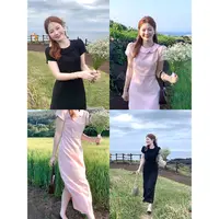 火火火【西柚暮色】韩系娃娃领气质连衣裙L34401HH52