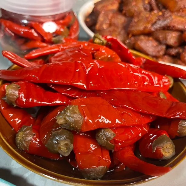 湖南特产本地酸辣椒脆爽开胃开坛即食