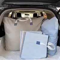 两个特大容量搬家收纳袋防潮防尘编织袋家用结实棉被衣服收纳袋子