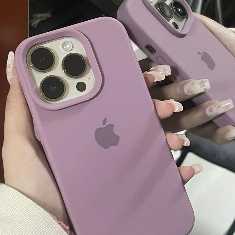 黑加仑适用苹果16Pro手机壳iPhone15promax硅胶11液态13/14套12/x