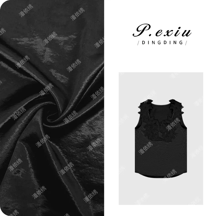 【花瓣背心】设计感不规则蕾丝花边拼接无袖背心LN8801