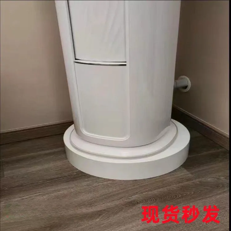 空调底座加高垫高支架托盘适用通用立式柜机托架圆形垫子圆柱圆台