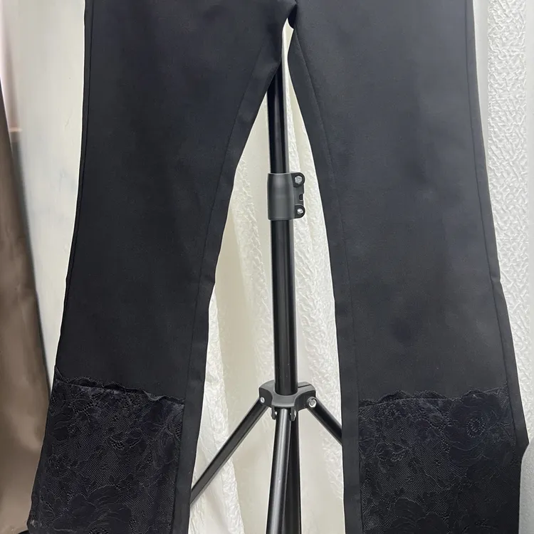 大码高品质v喇叭裤2586