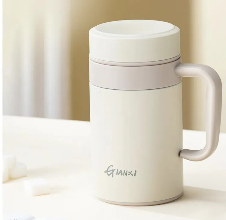 智亚保温茶水分离316不锈钢 免费刻字