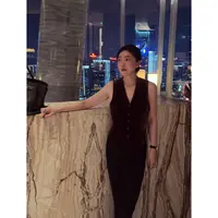 TheBay【情人】琥珀流光真丝丝绒马甲Bay2SQZR0067