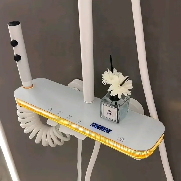 L810全铜奶白带氛围灯数显
