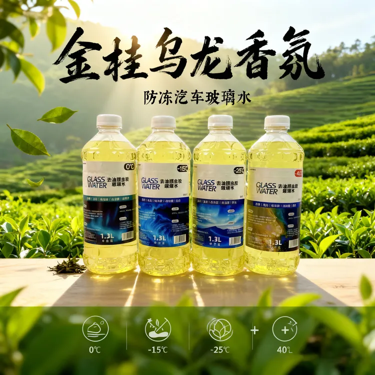 SHINEONDA 香氛去油膜玻璃水强力去污防雨强效清洁四季通用养护装