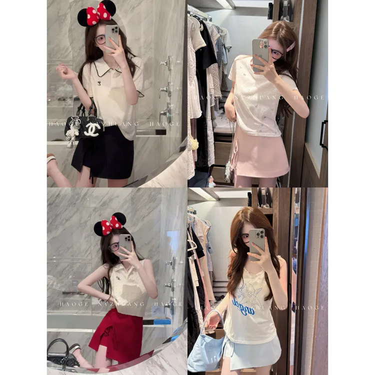 浩哥严选●学院派X5BSQ0525A半身裙预显瘦气质网红高腰短款时尚款