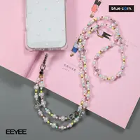 Bluecorn伊亚伊原创 时尚百搭高级感恋爱日记肩带长款串珠手机链