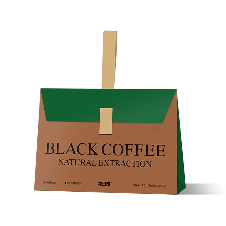 花田萃CHALATTE COFFEE 新日期锡兰肉桂黑咖啡粉独立装早八小袋装