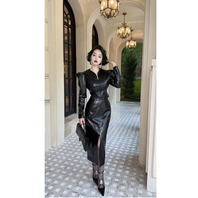 LYXJ【英伦画卷】高级套装上衣+半身裙高腰秋季修身显瘦气质12275