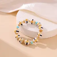【不二】一线天珠18K金扎基DIY手串(多样性发)