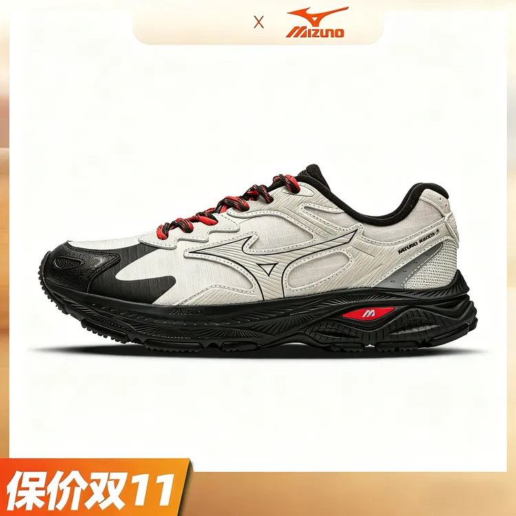 Mizuno/美津浓25加厚山系复古运动户外休闲跑鞋防泼水RACER S 2.0