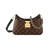 未使用 LouisVuitton/路易威登 24年芯片款twinny新款牛角包
