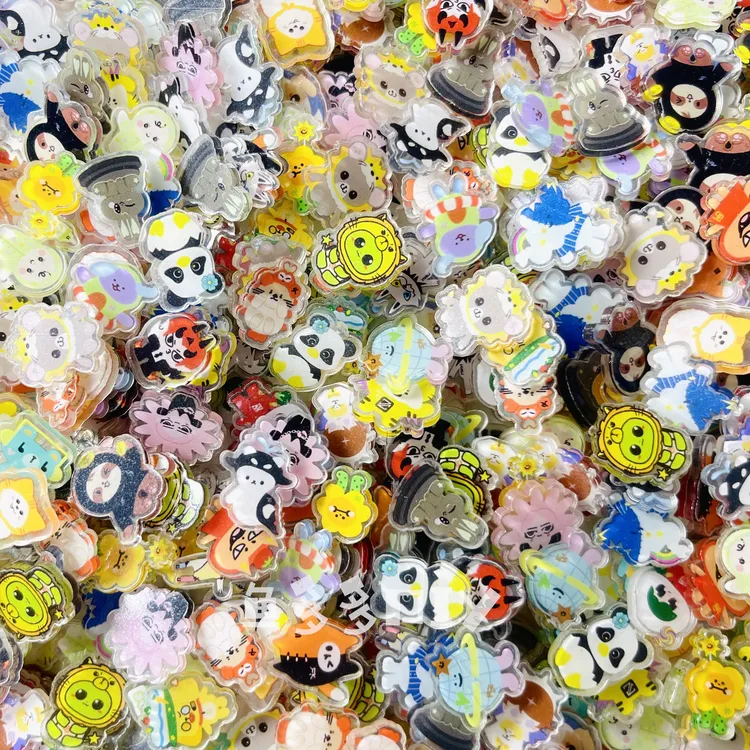 GMM他泰cp普明吉米海炳南1/2cm亚克力片片diy摇摇乐周边迷你贴片