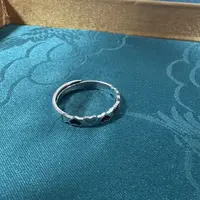 九乐 925银戒指 心心相印戒指