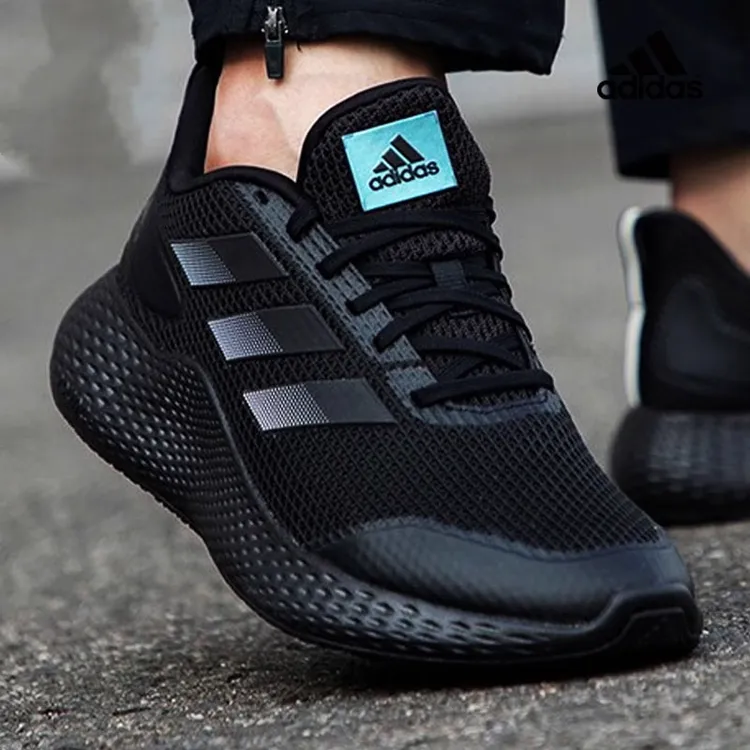 Adidas阿迪达斯黑武士运动鞋男鞋缓震夏季新款轻便网面透气跑步鞋