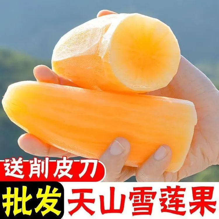 云南天山雪莲果黄心新鲜应季水果清甜脆爽多汁sg1