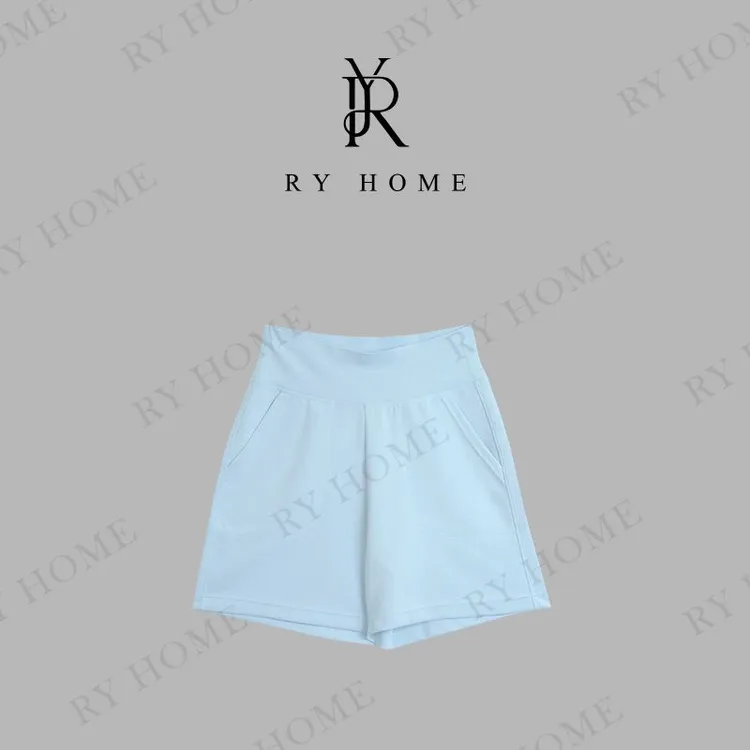 【容雨RYHOME】哑光雾面裸感超弹休闲小热裤252K2622