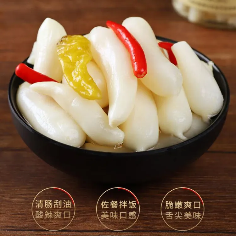 口之味兰溪特产酸辣脆爽开胃菜水晶小萝卜泡菜正宗四川泡菜