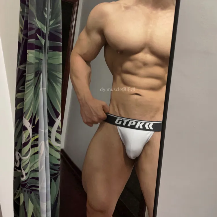 [GTPK]男士高开叉性感三角内裤棉质低腰内裤男士