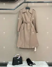 中长款厚款长袖印花常规毛呢外套轻奢韩版秋冬女士 G-0174