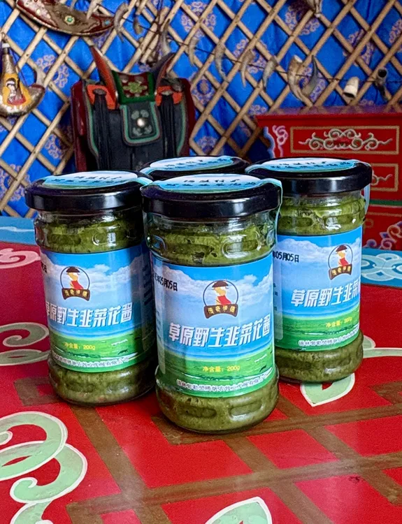 传奇伊德野生韭花酱涮肉蘸料新鲜浓郁火锅伴侣拌饭调味佳品