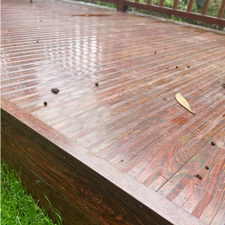 户外铝合金木纹地板防滑耐磨庭院露台阳台展厅专用地板鱼池盖板