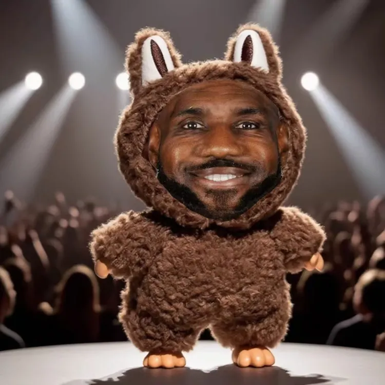 詹姆斯同款应援玩偶挂件恶搞钥匙扣赞姆斯周边挂饰