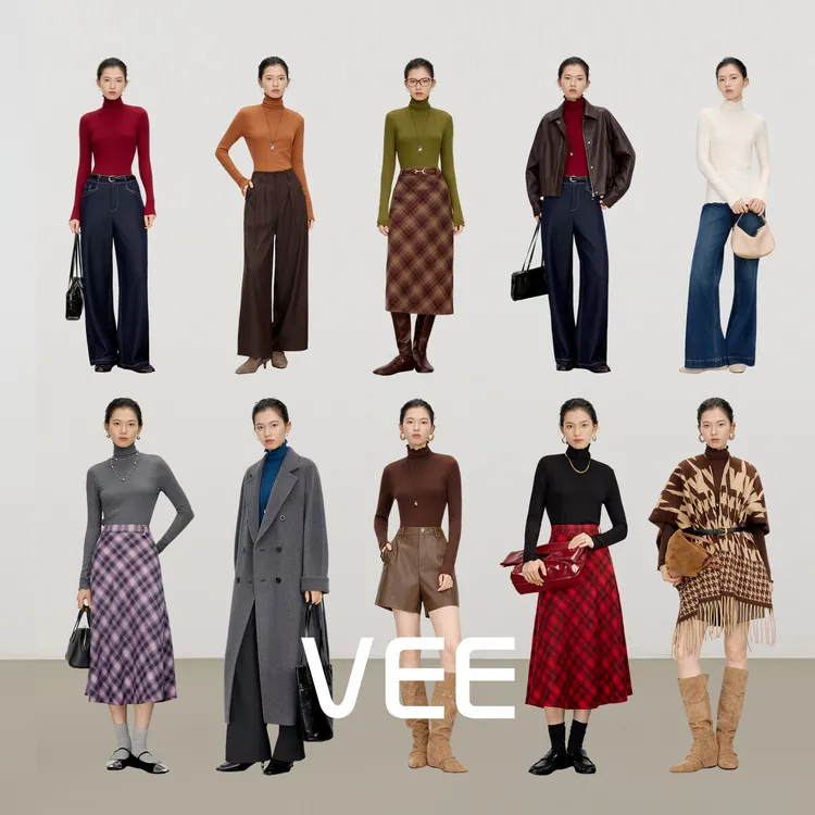 VEE【暖阳】25秋冬桑蚕丝高弹修身打底衫洋气百搭长袖内搭显瘦上衣