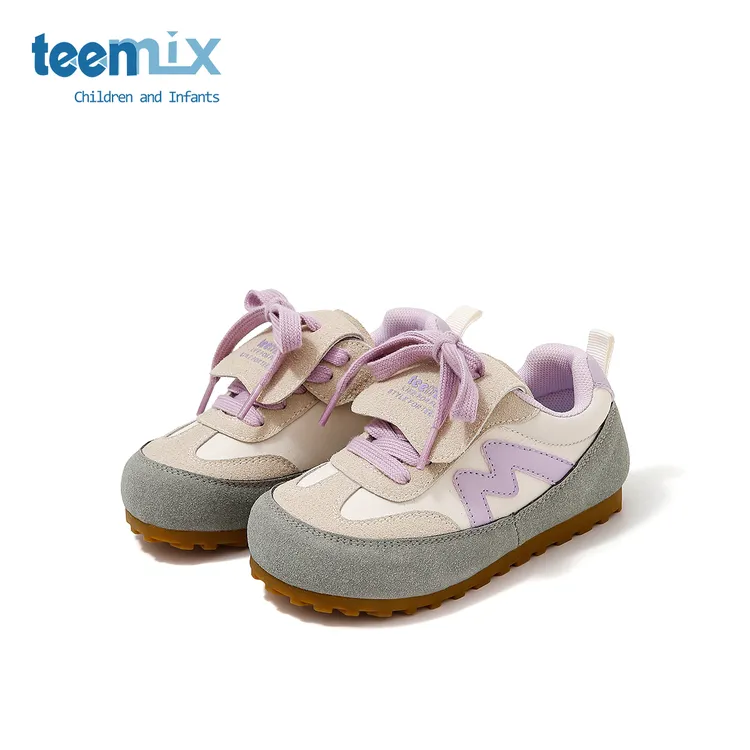 Teenmix/天美意运动鞋中大童软底女秋季韩版休闲鞋透气板鞋帆布鞋