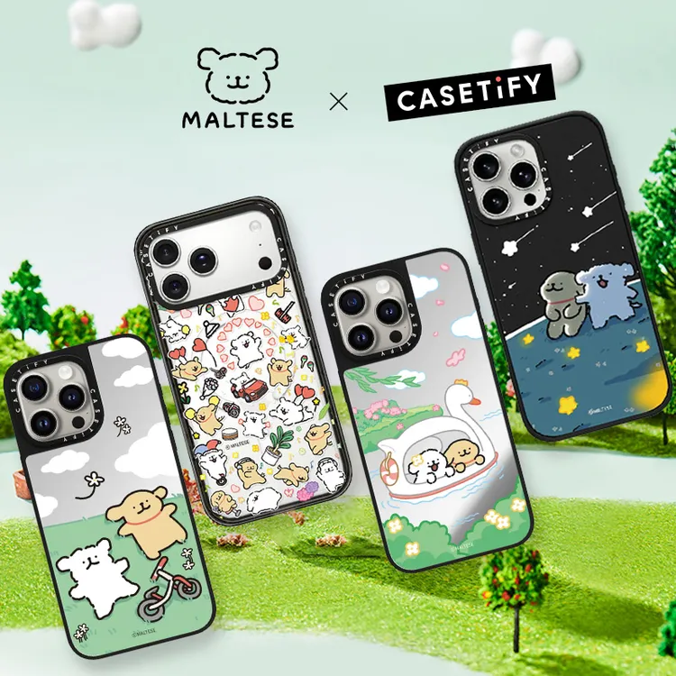 【雅雅专属】CASETiFY 线条小狗系列手机壳保护套防摔iPhone16/17