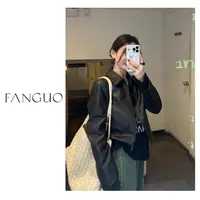 搭裙子美爆!有腔调复古软皮pu机车皮衣夹克外套女B8710