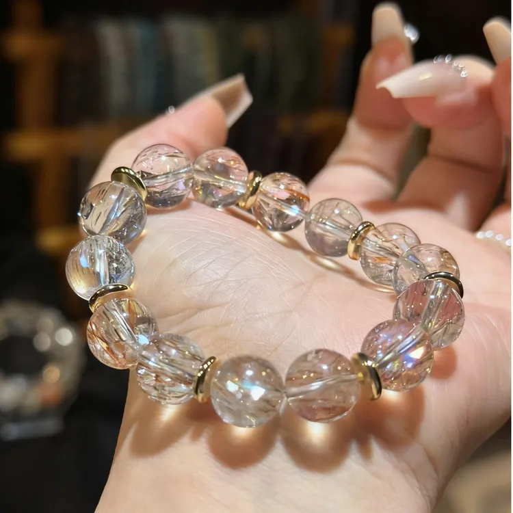 手链 晶与灵原时尚创DIY手串女生佩戴轻奢气质小众手饰串珠饰品