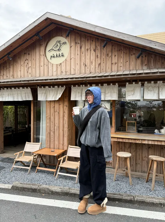 SEVENFUOO-【保暖颗粒绒】连帽卫衣