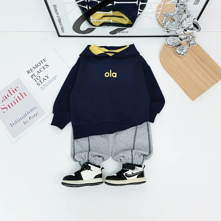 儿童卫衣长袖2025新款男童秋季上衣时尚潮牌 HZ25833悠悠童话童装